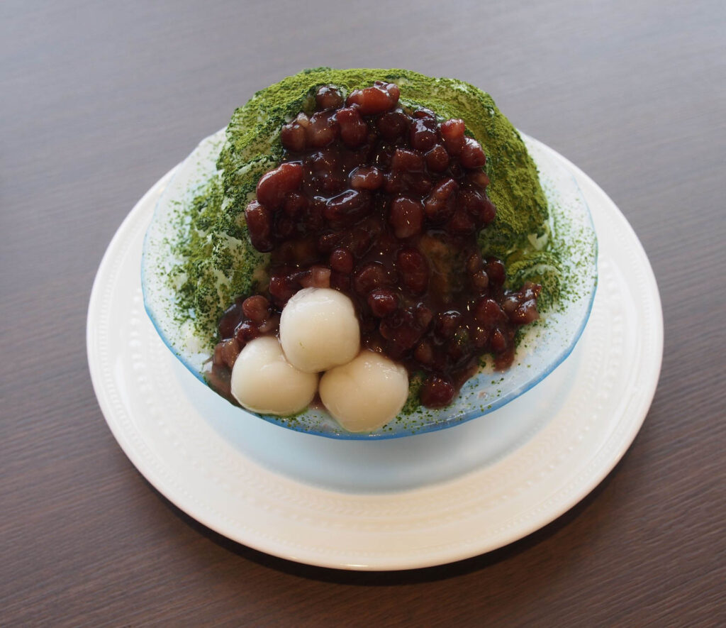 抹茶みるく氷