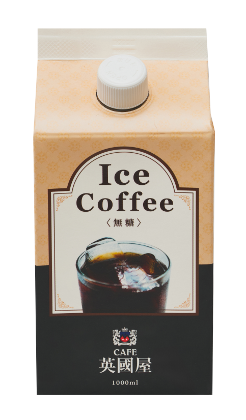 カフェ英國屋 アイスコーヒー無糖 1000ml